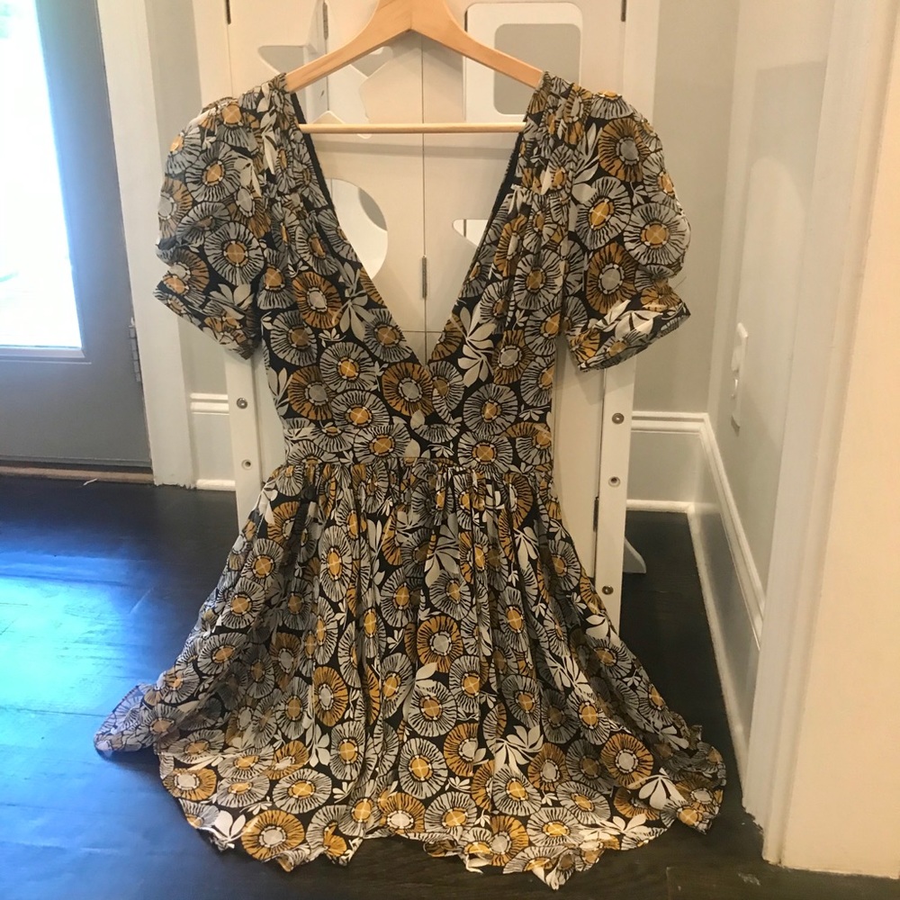 Nicola Finetti Printed Summer Dress Size 4